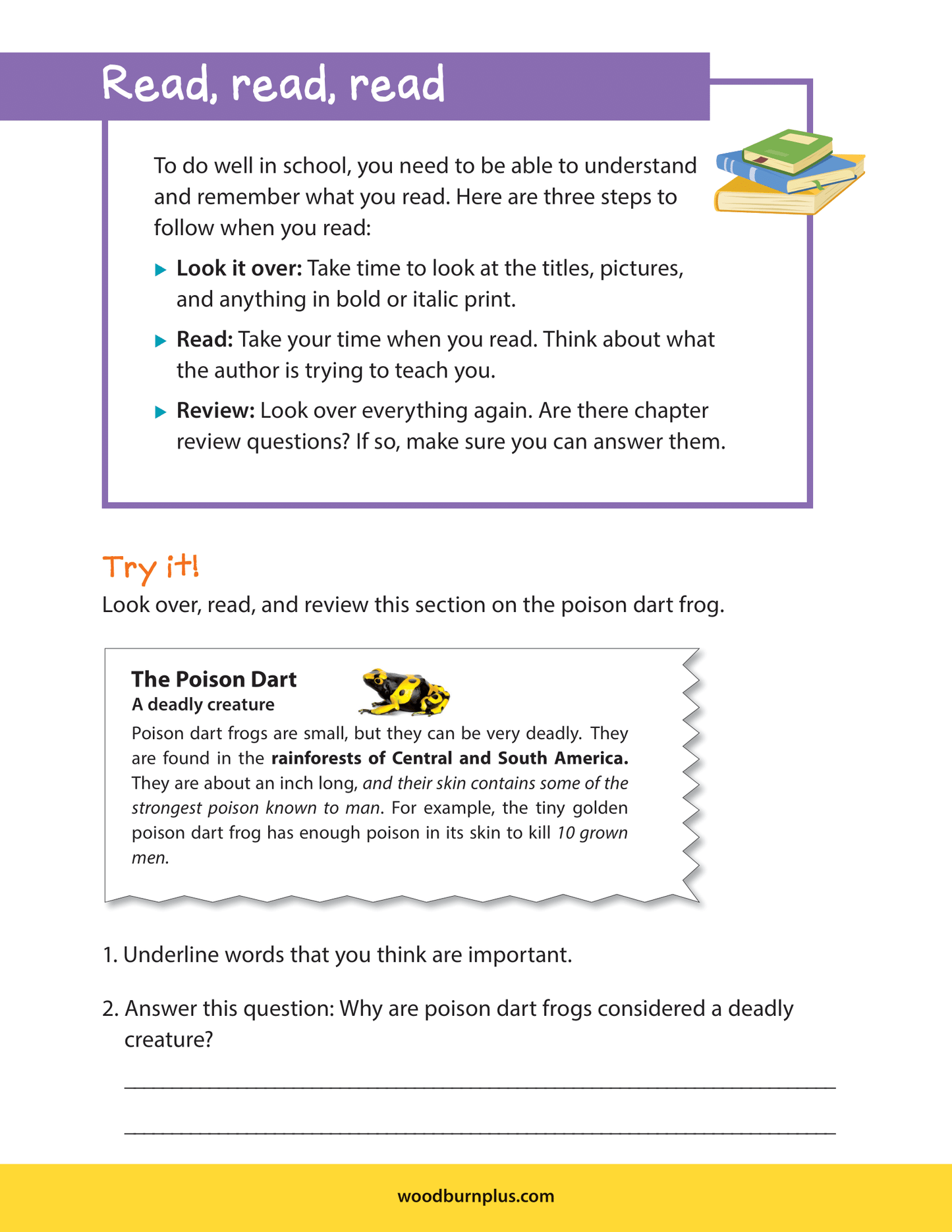 How to Be a Great Student at Home - Read, Read, Read