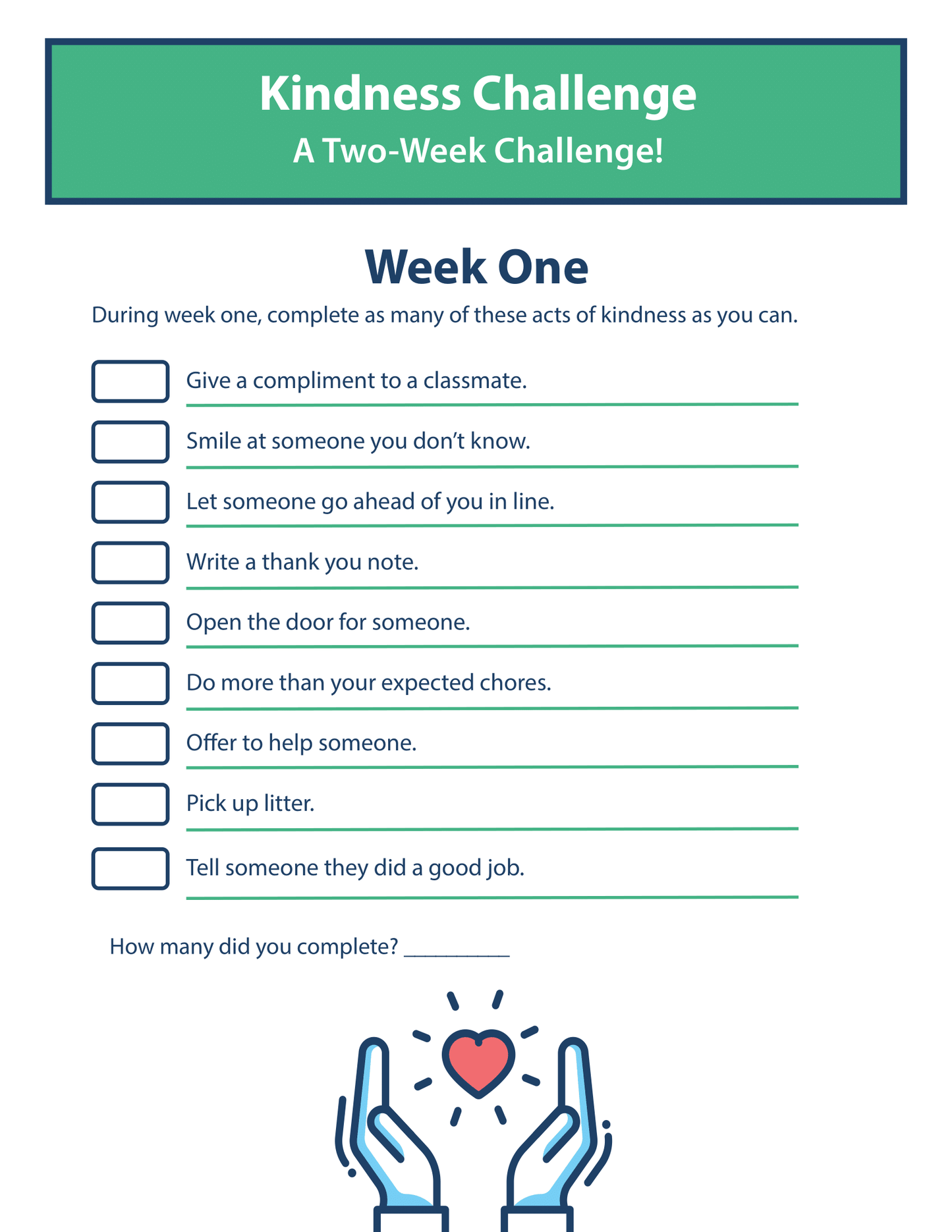Kindness Challenge