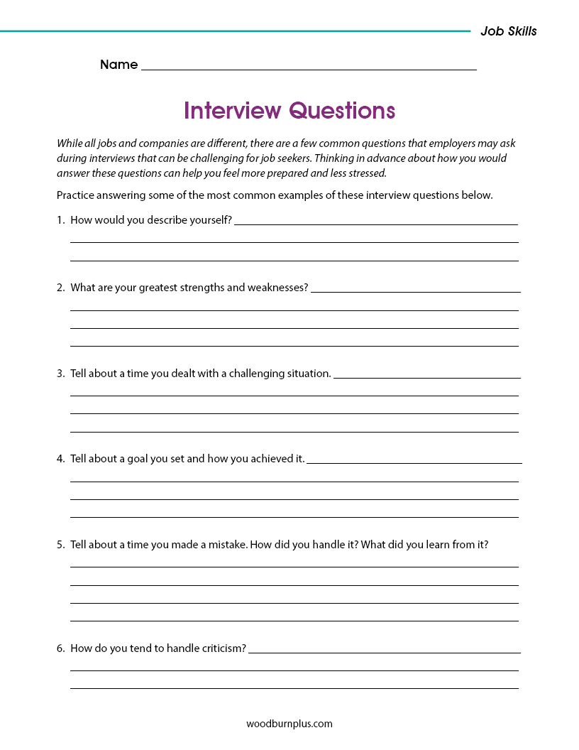 Interview Questions