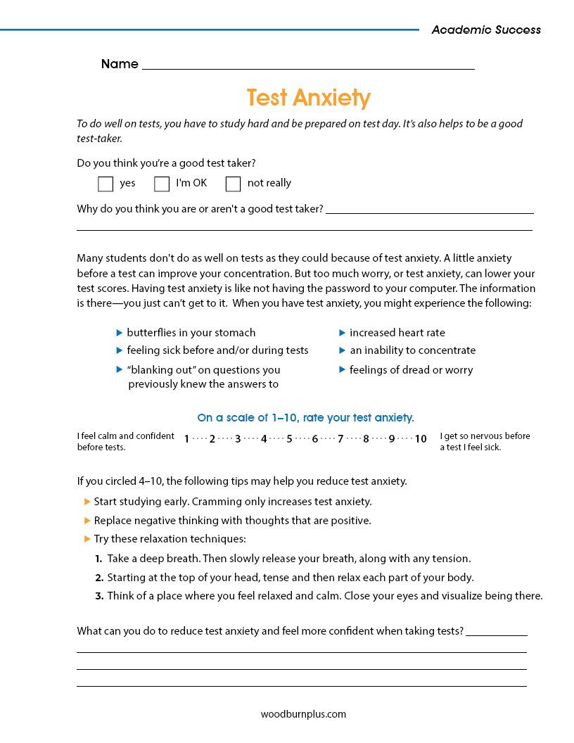 Test Anxiety
