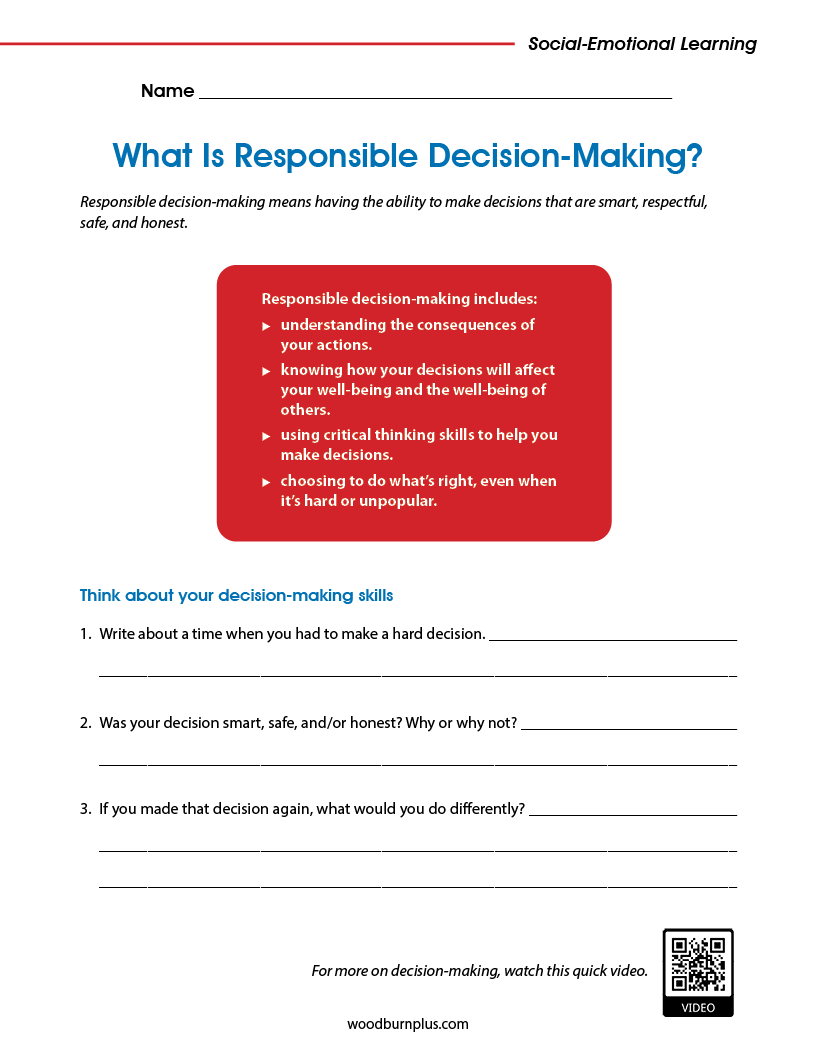 What Is Responsible Decision-Making?