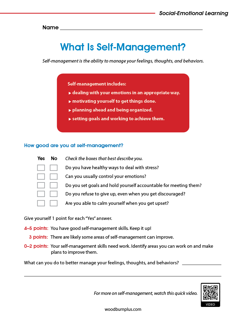 What Is Self-Management?
