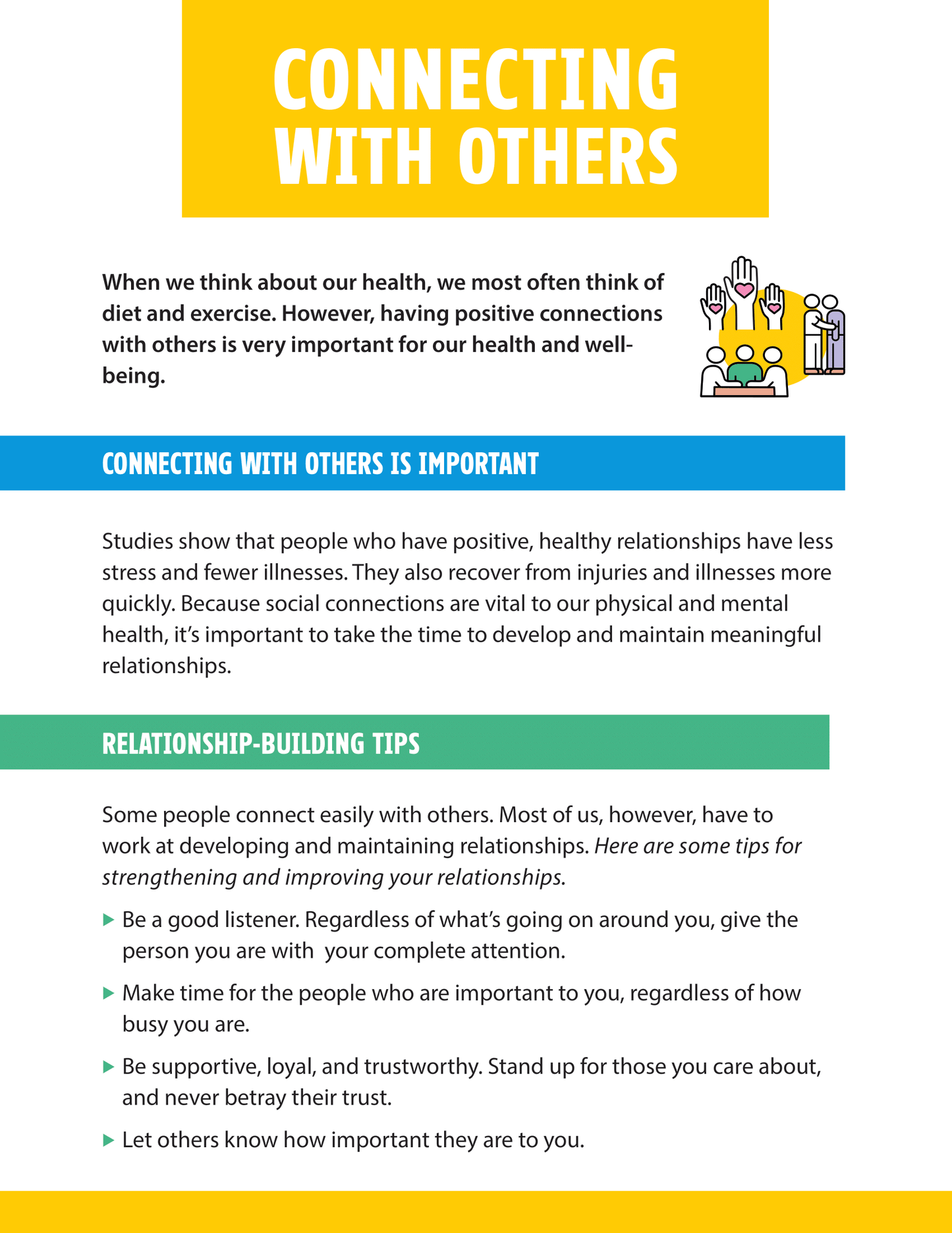 Connecting with Others