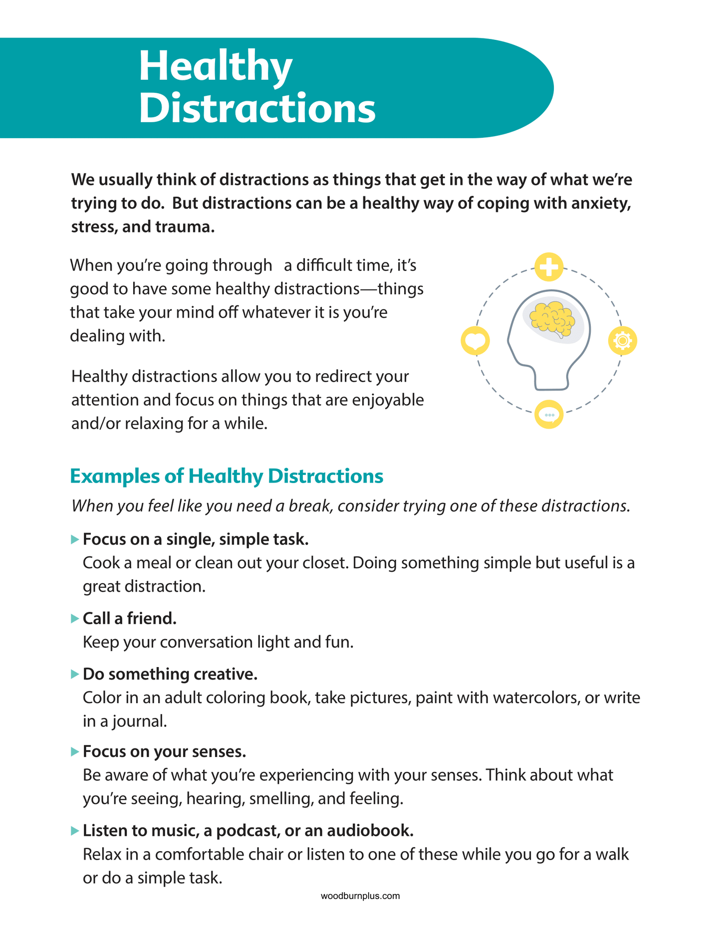 Healthy Distractions