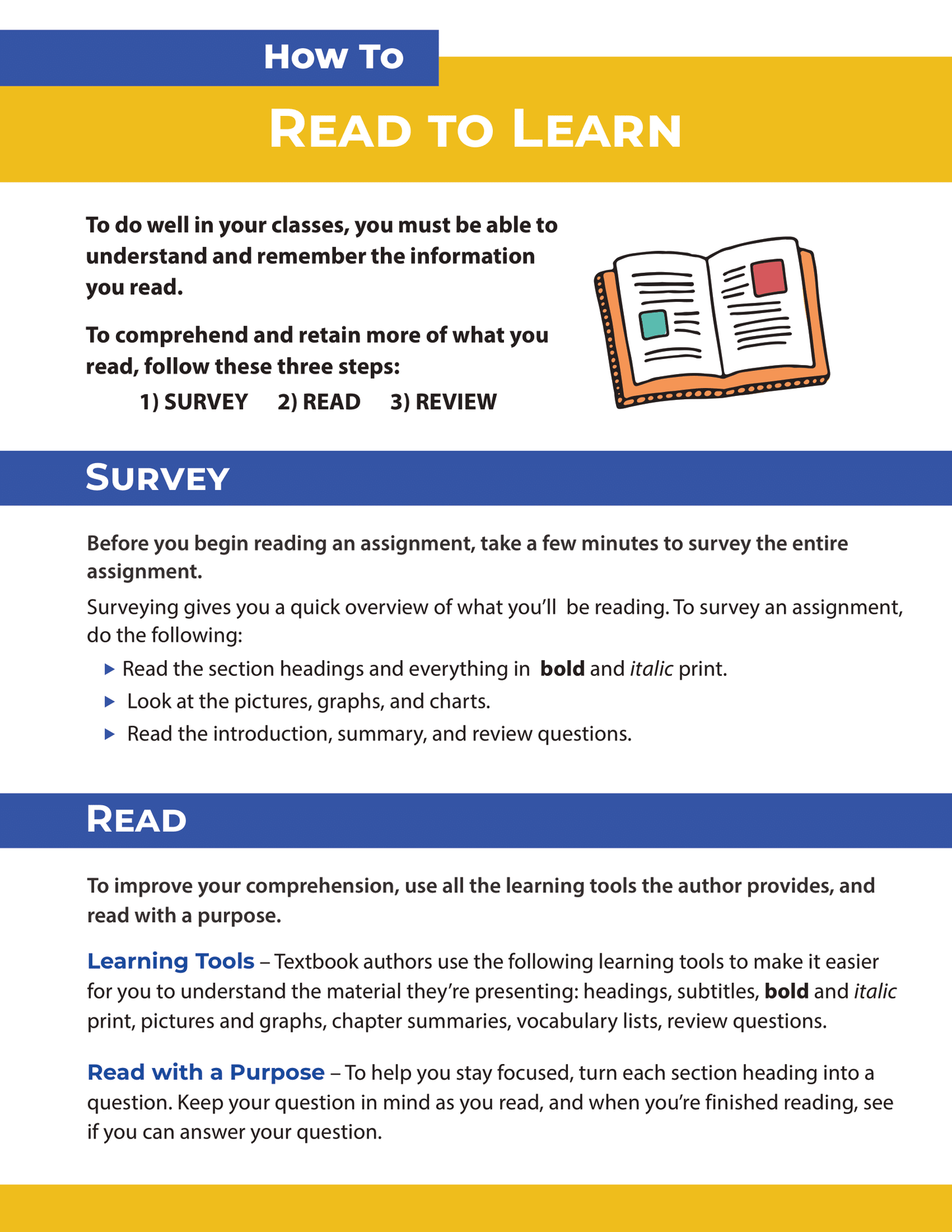 How to Read to Learn