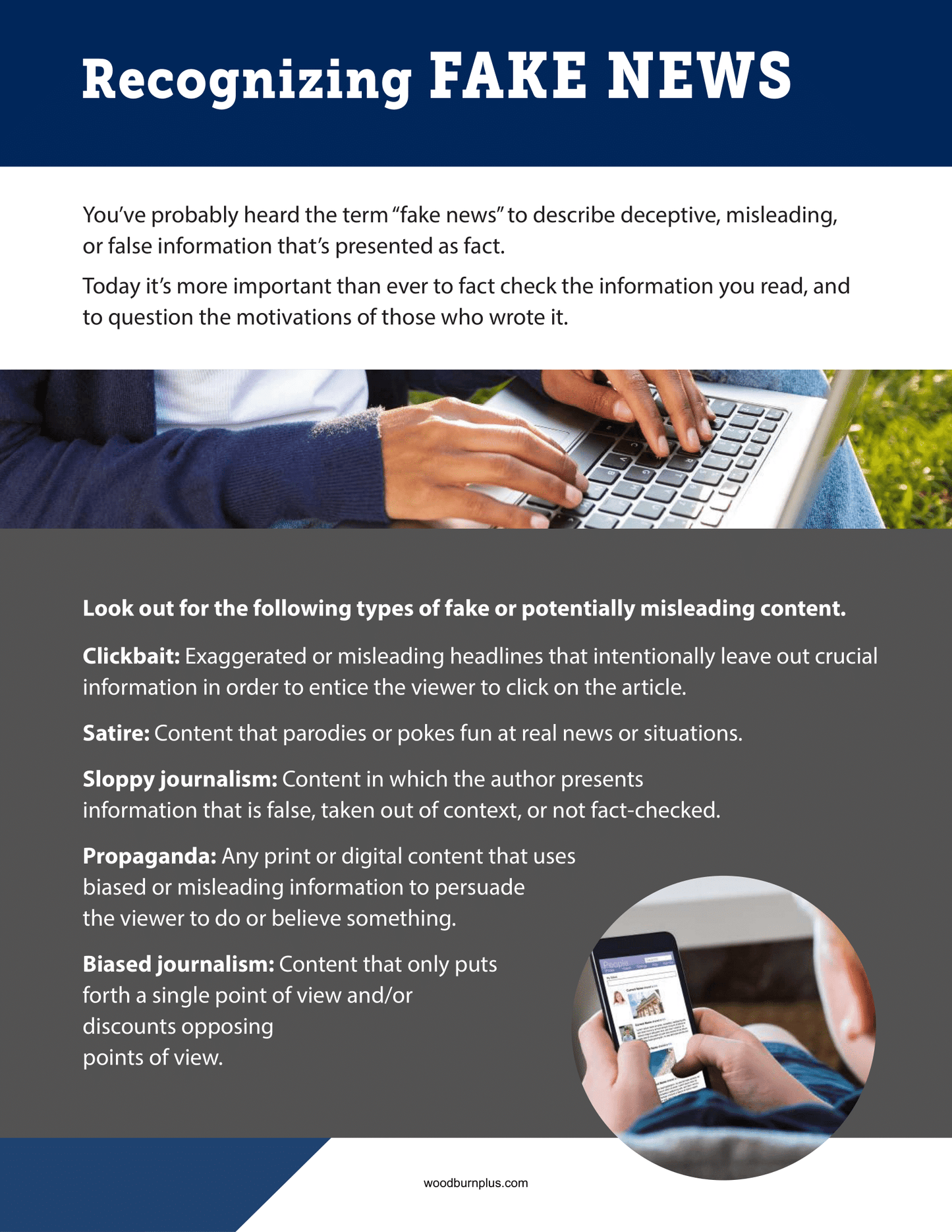 Recognizing Fake News