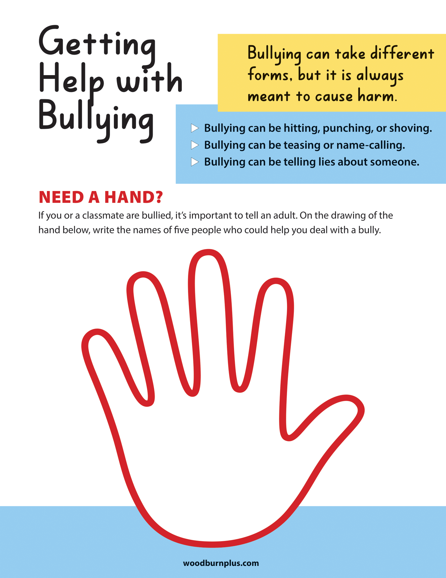 Getting Help with Bullying