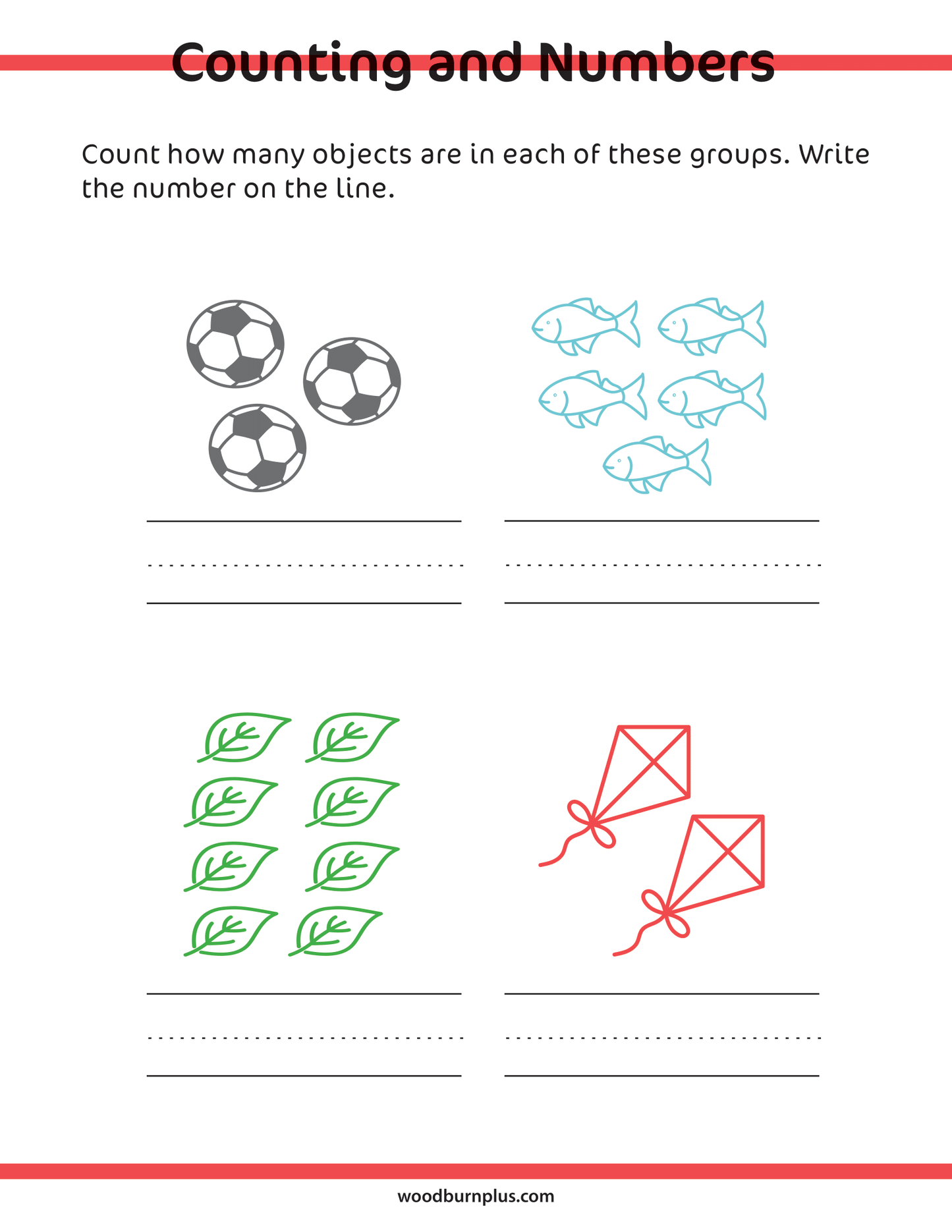 On my Way to Kindergarten - Counting and Numbers