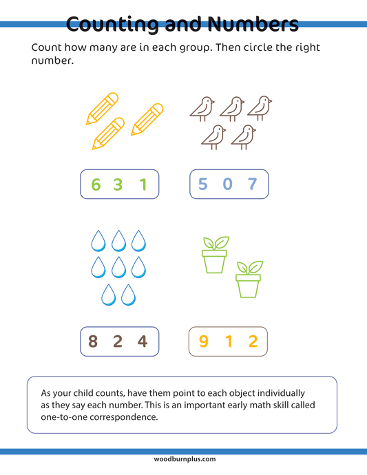 On my Way to Pre-K - Counting and Numbers