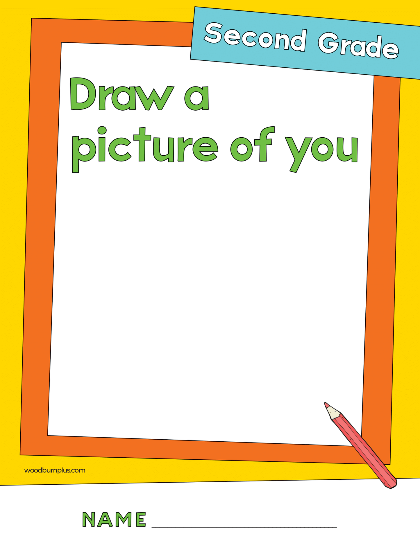 Second Grade - Draw a Picture of You