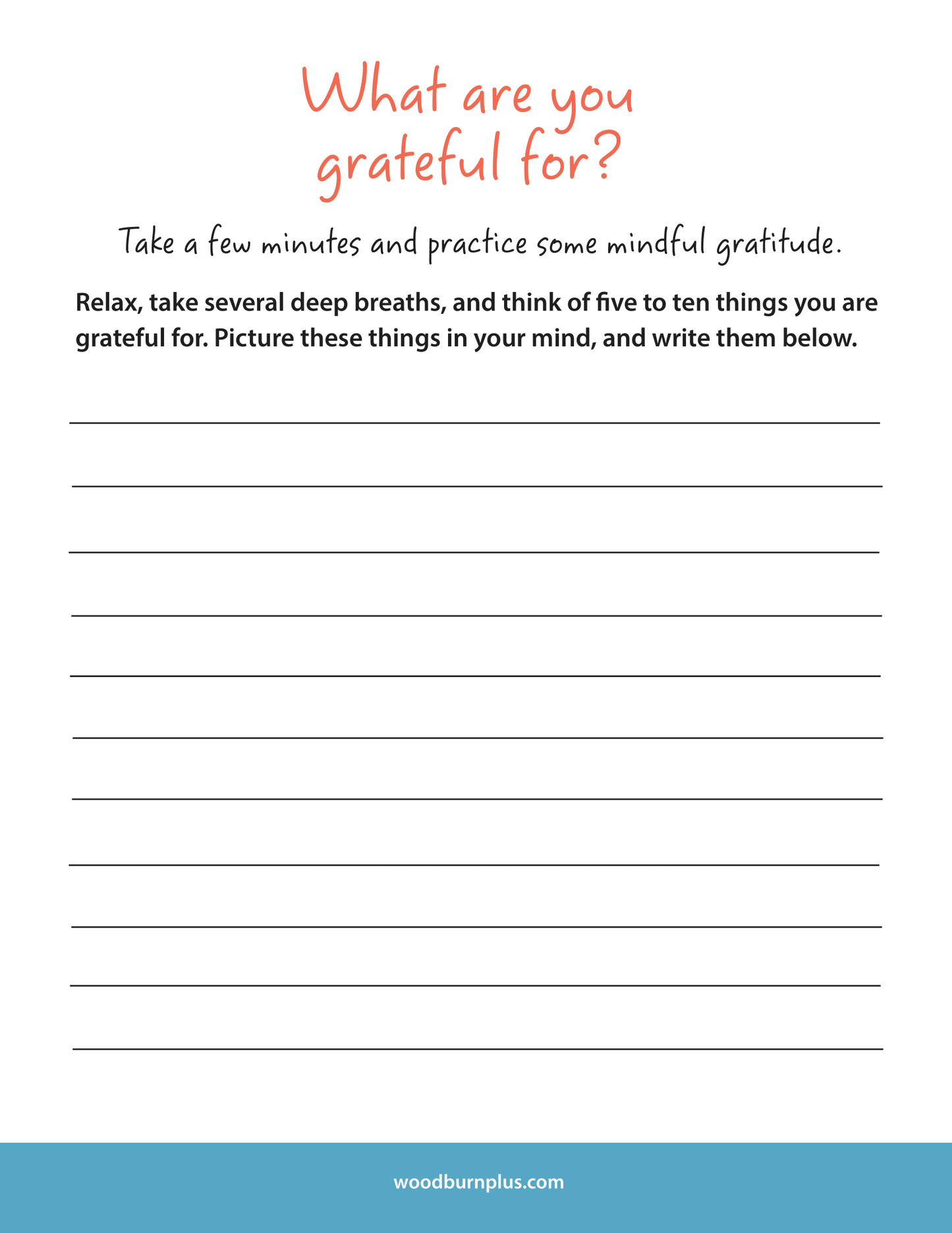 What are You Grateful For?