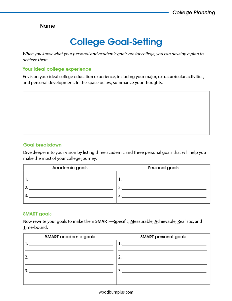 College Goal-Setting