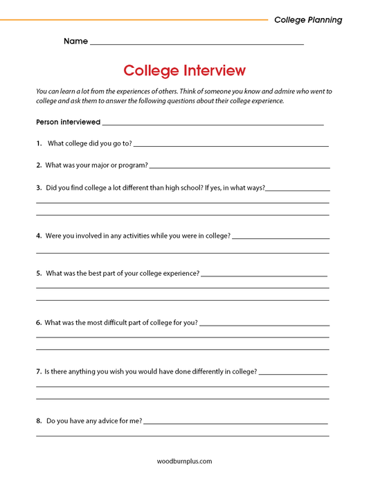 College Interview
