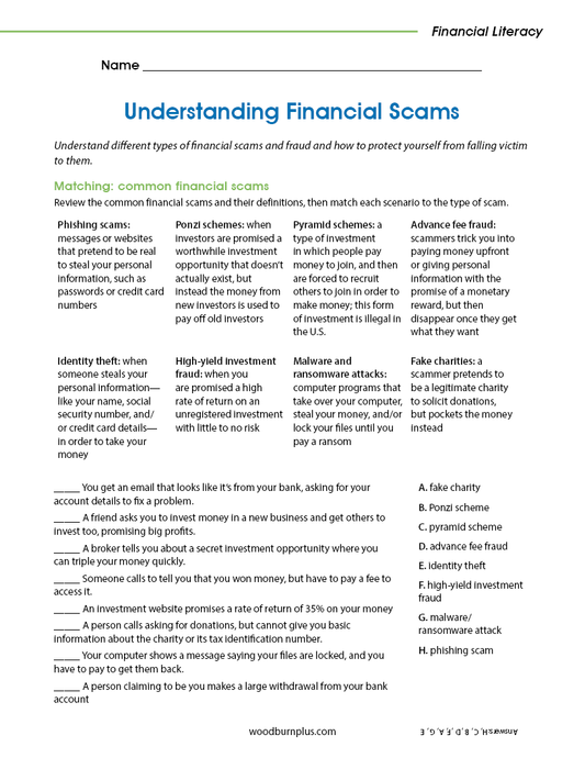 Understanding Financial Scams