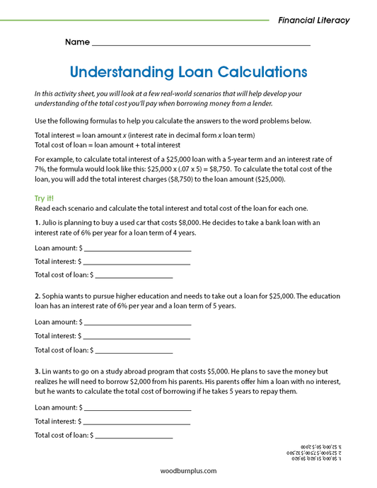 Understanding Loan Calculations
