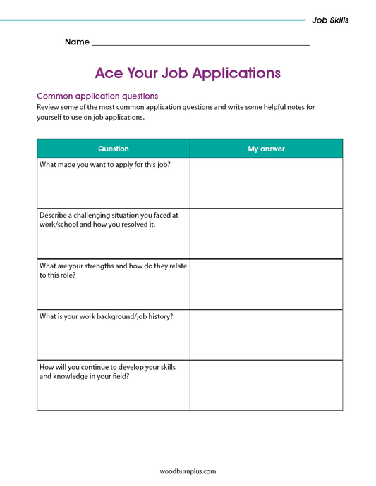 Ace Your Job Applications
