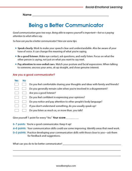 Being a Better Communicator