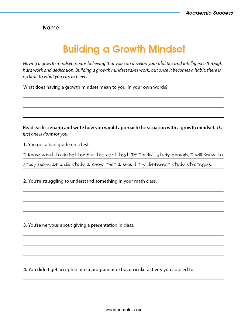 Building a Growth Mindset