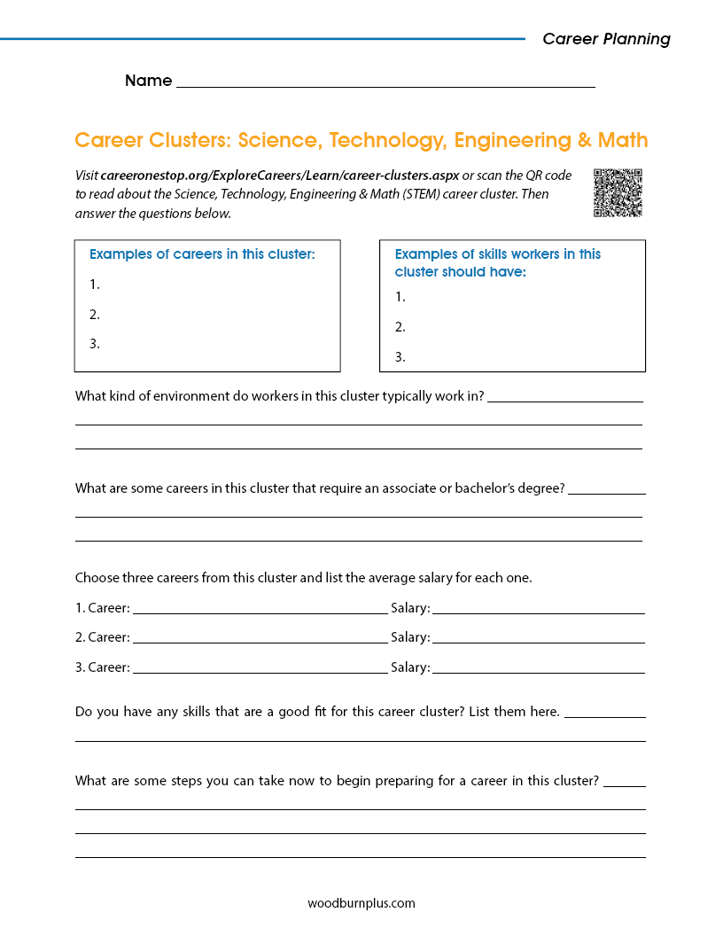 Career Clusters: STEM