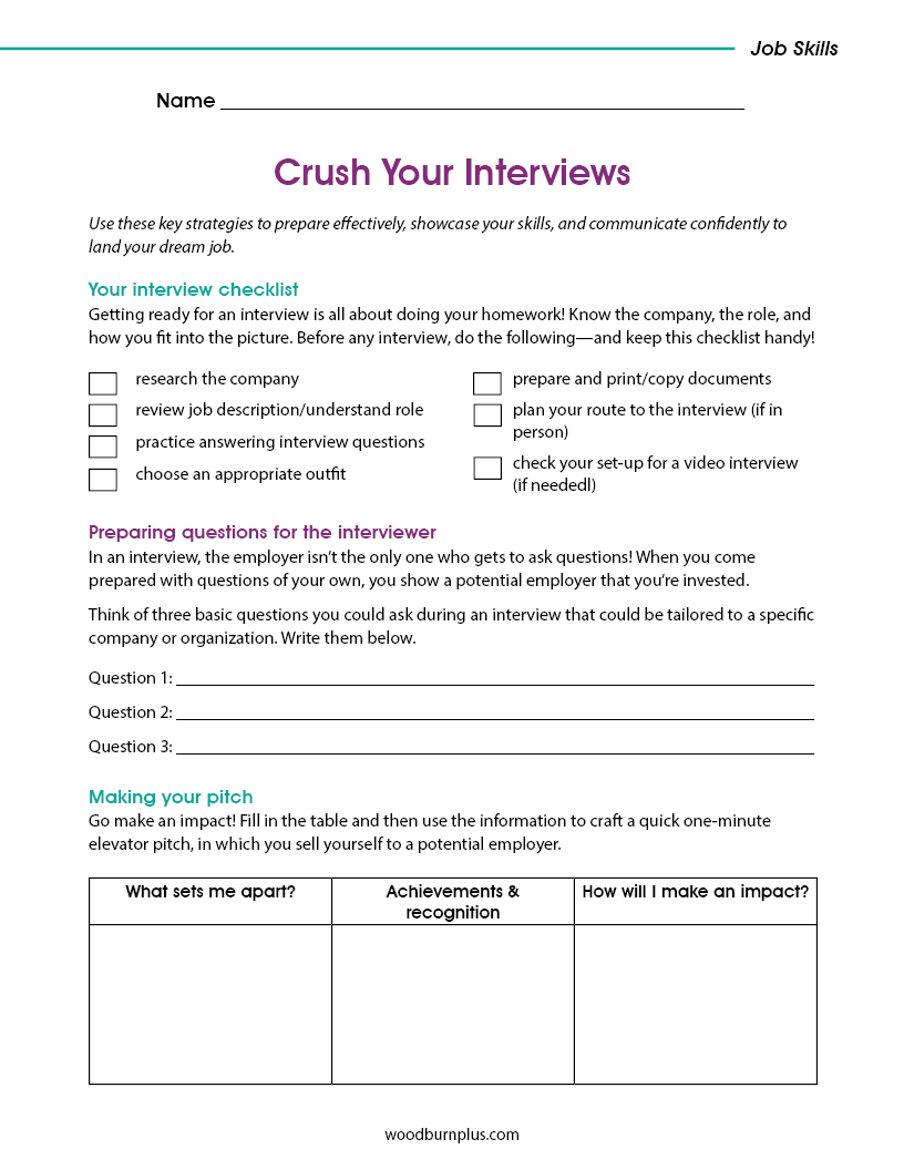 Crush Your Interviews