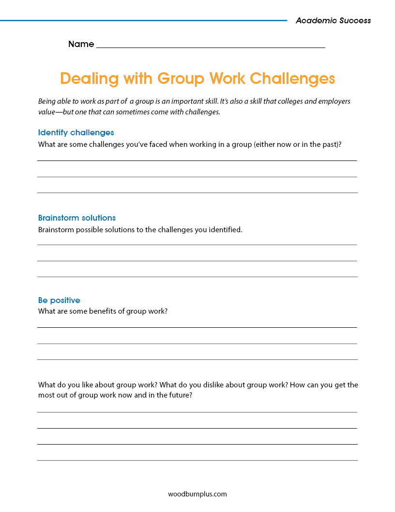Dealing with Group Work Challenges