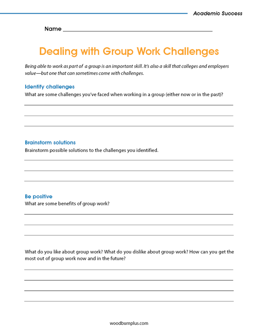Dealing with Group Work Challenges