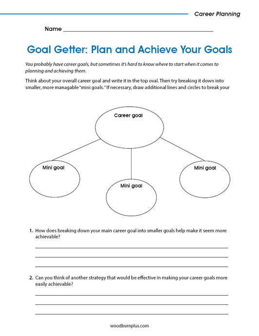 Goal Getter: Plan and Achieve Your Goals
