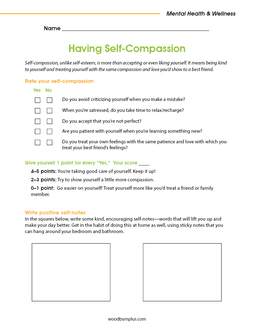 Having Self-Compassion