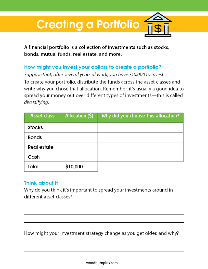 Investing - Creating a Portfolio