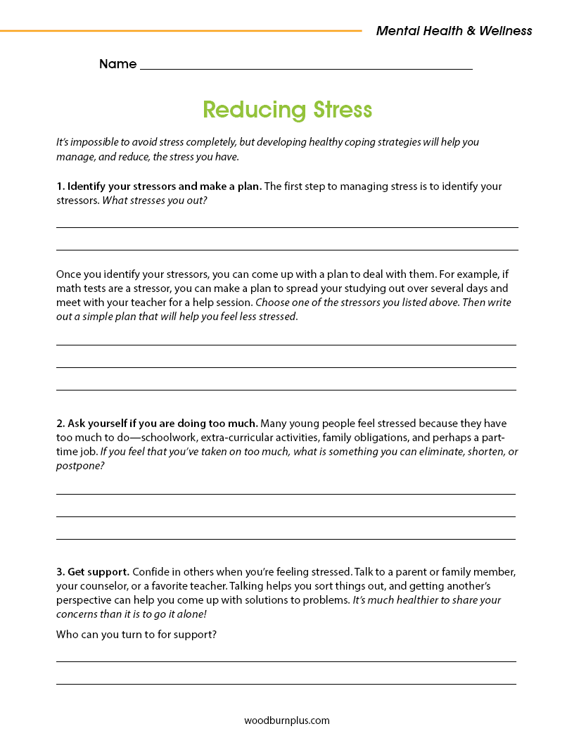 Reducing Stress