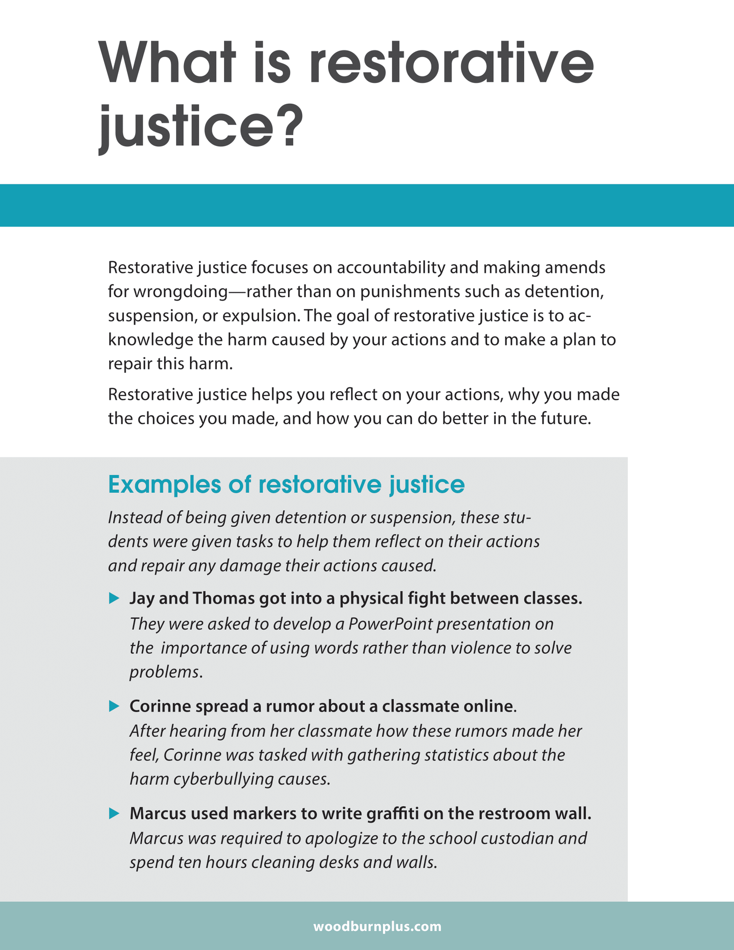 What is Restorative Justice?