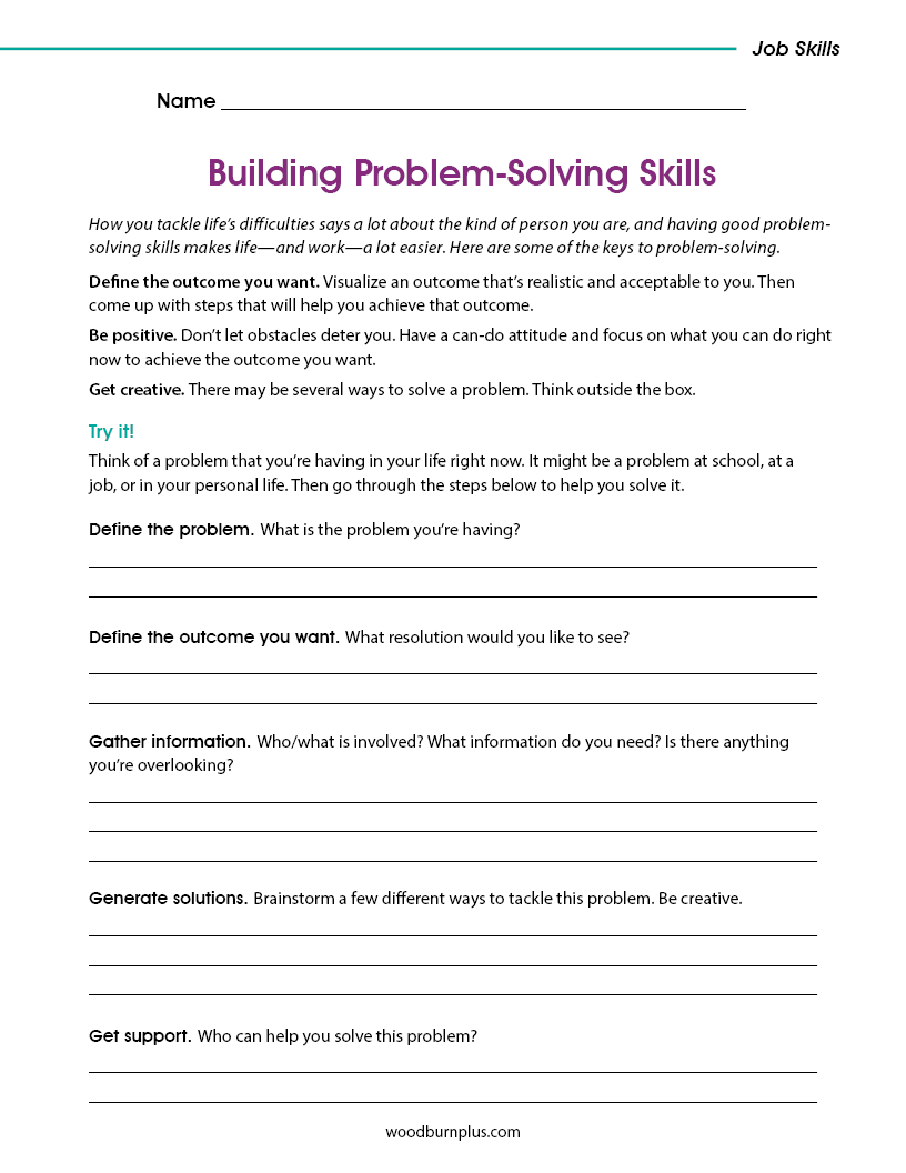 Building Problem-Solving Skills