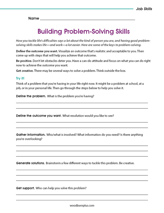 Building Problem-Solving Skills
