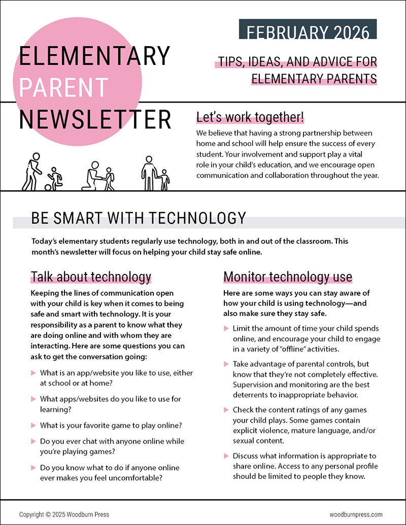 Elementary Parent Newsletter - February 2026
