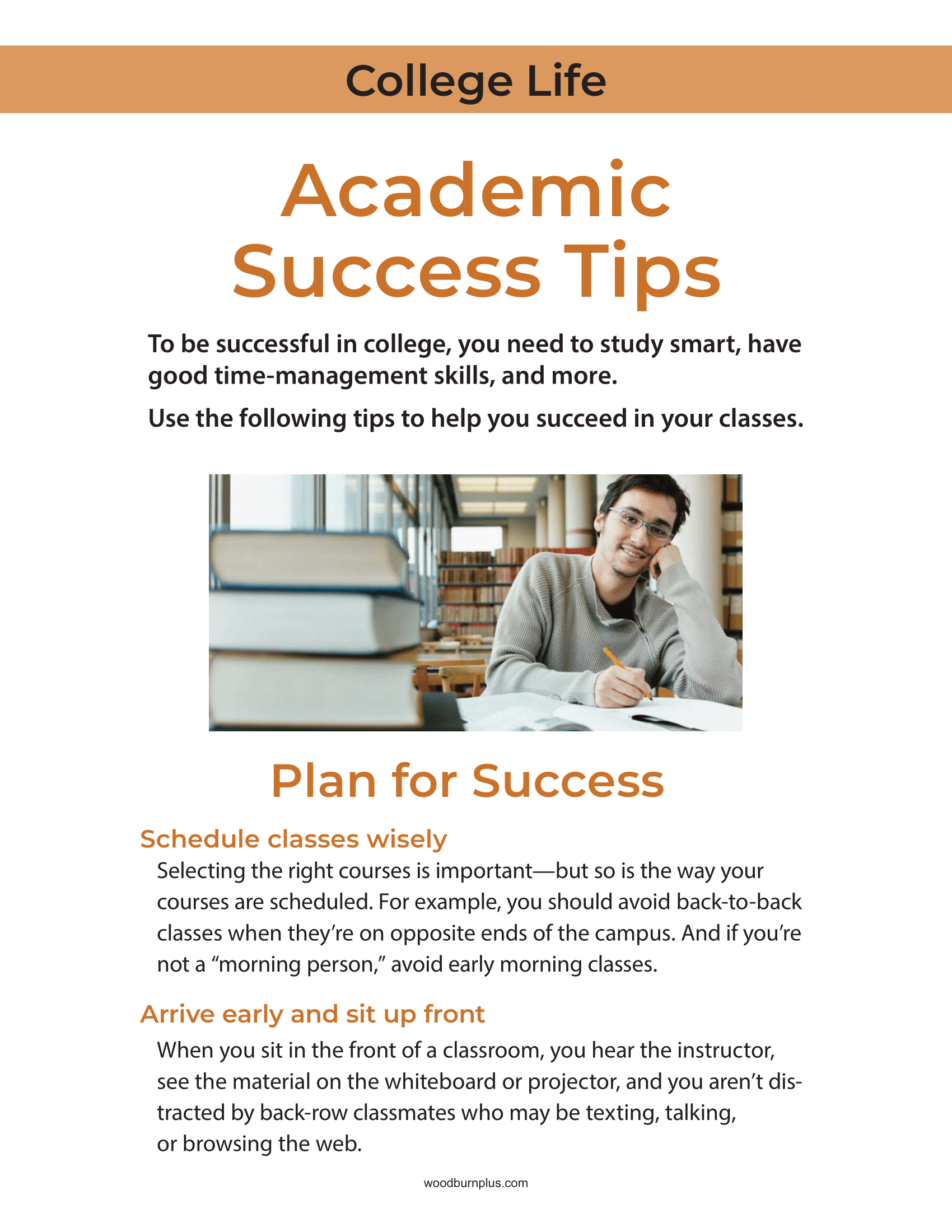College Life - Academic Success Tips