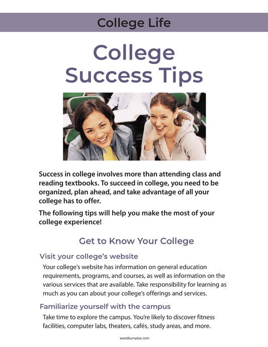 College Life - College Success Tips