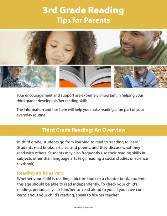 3rd Grade Reading - Tips for Parents