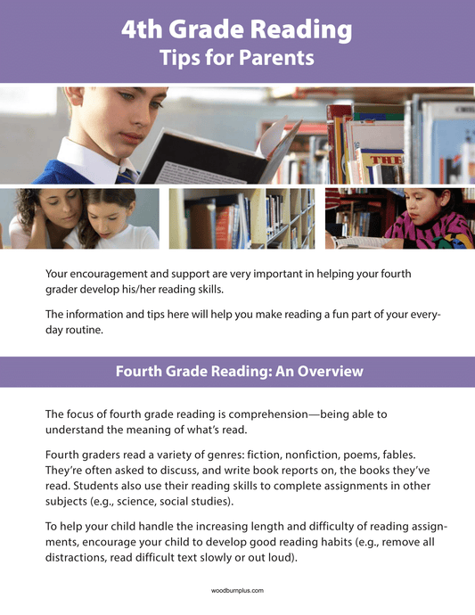 4th Grade Reading - Tips for Parents