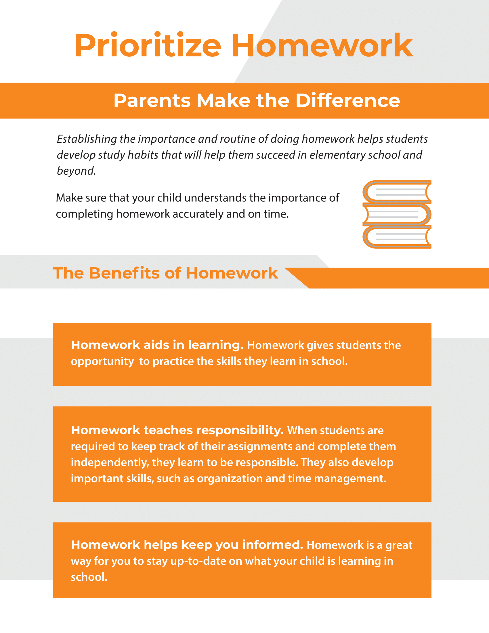 Prioritize Homework