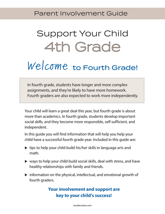 Support Your Child - 4th Grade