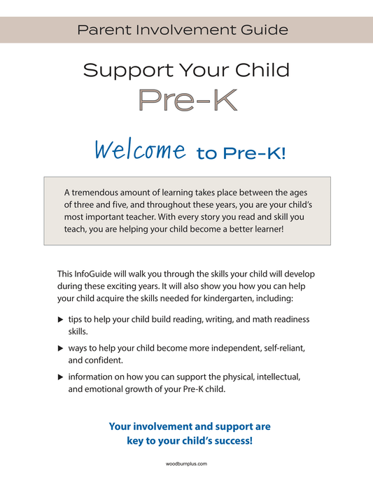 Support Your Child - Pre-K