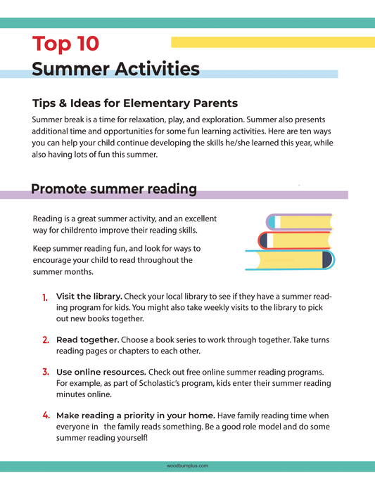 Top 10 Summer Activities