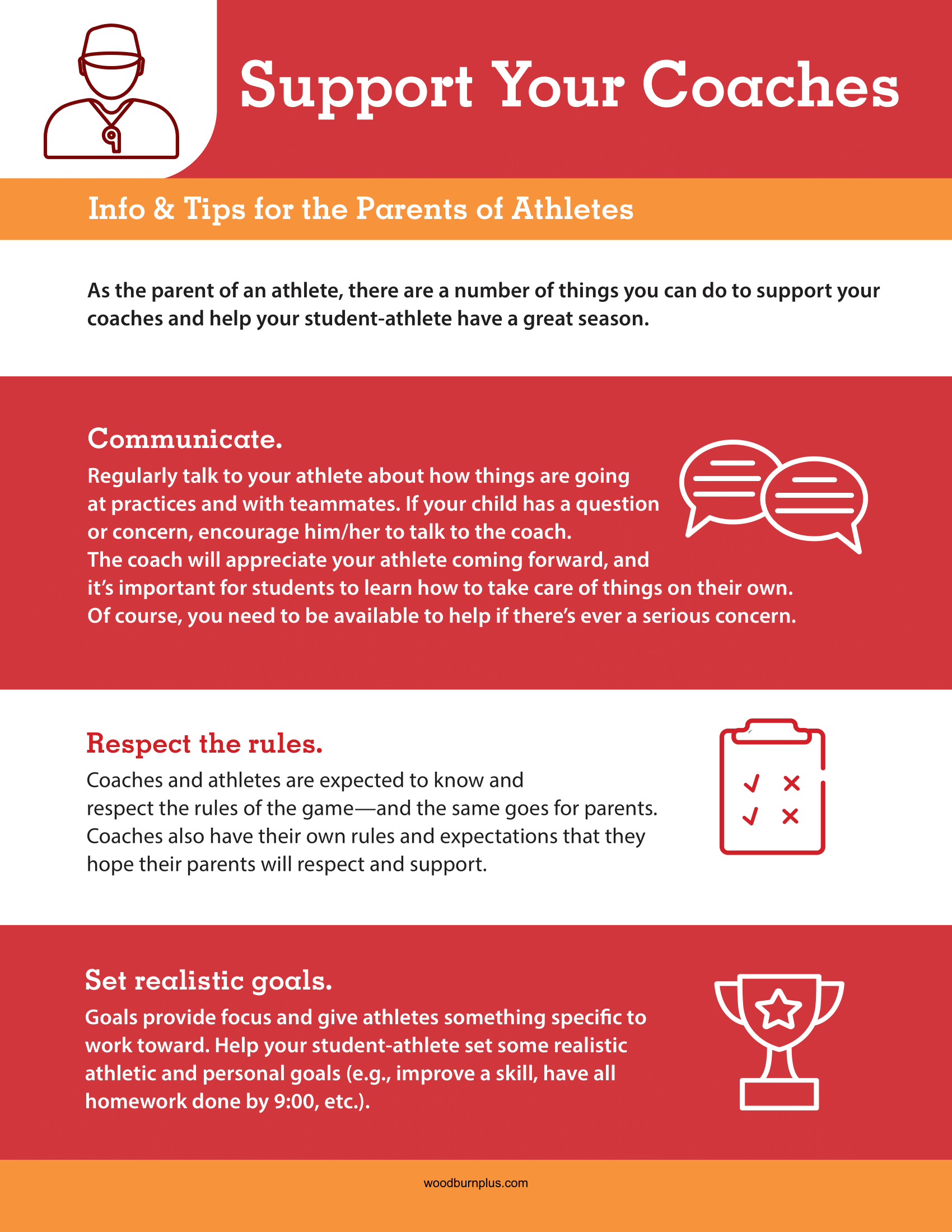 Support Your Coaches - Info & Tips for the Parents of Athletes ...