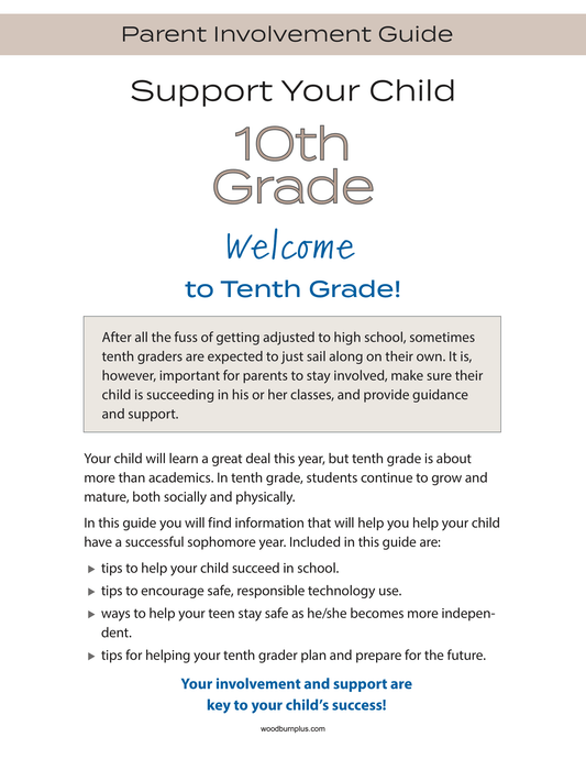 Support Your Child - 10th Grade