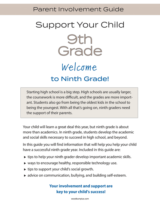 Support Your Child - 9th Grade