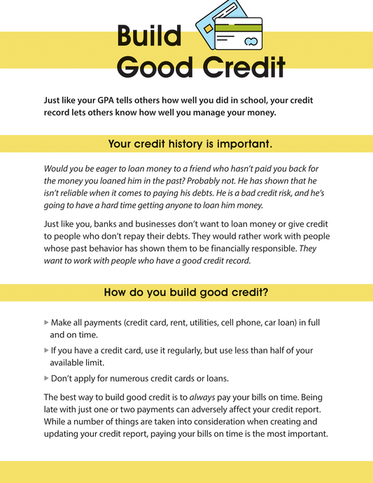 Build Good Credit