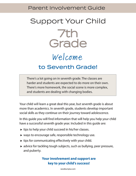 Support Your Child - 7th Grade