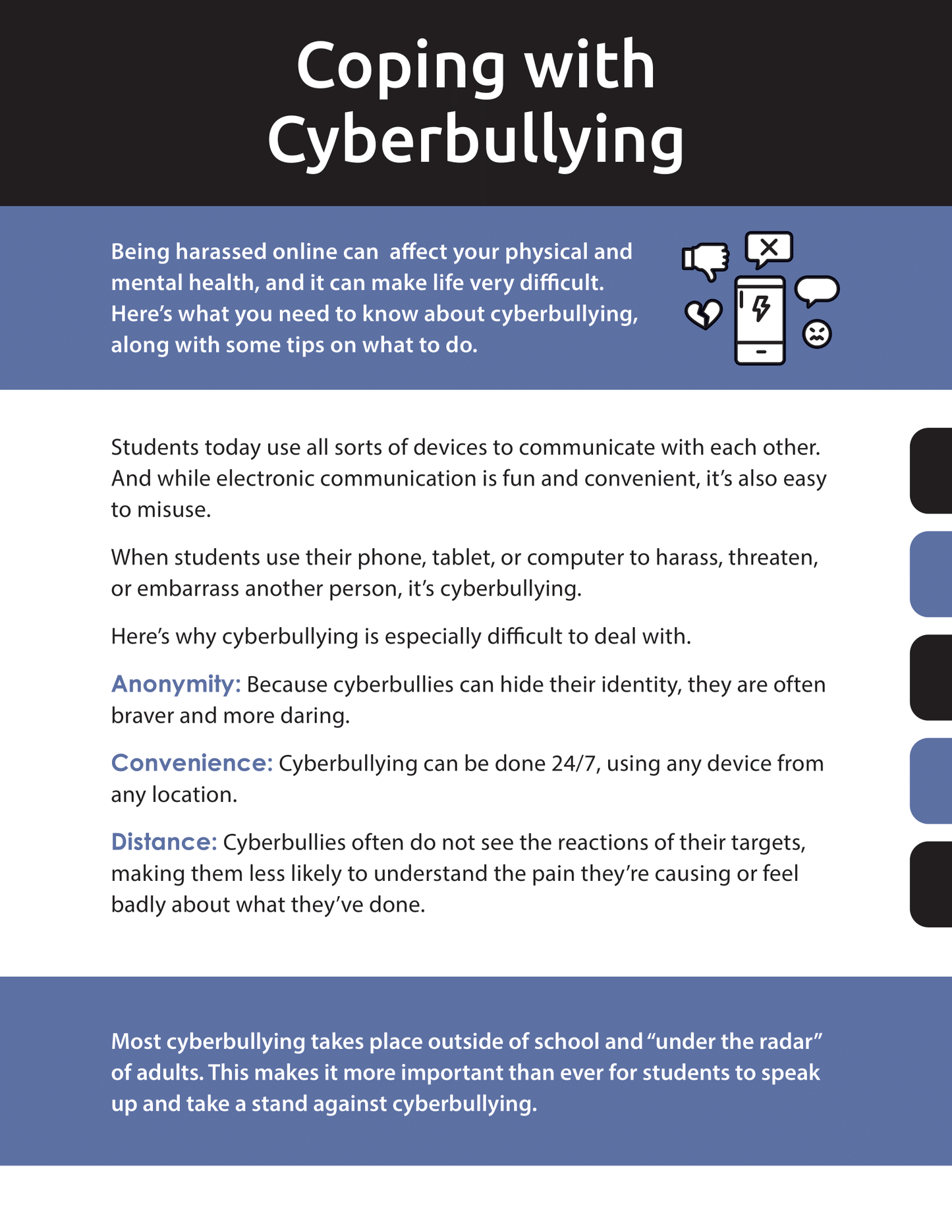 Coping with Cyberbullying
