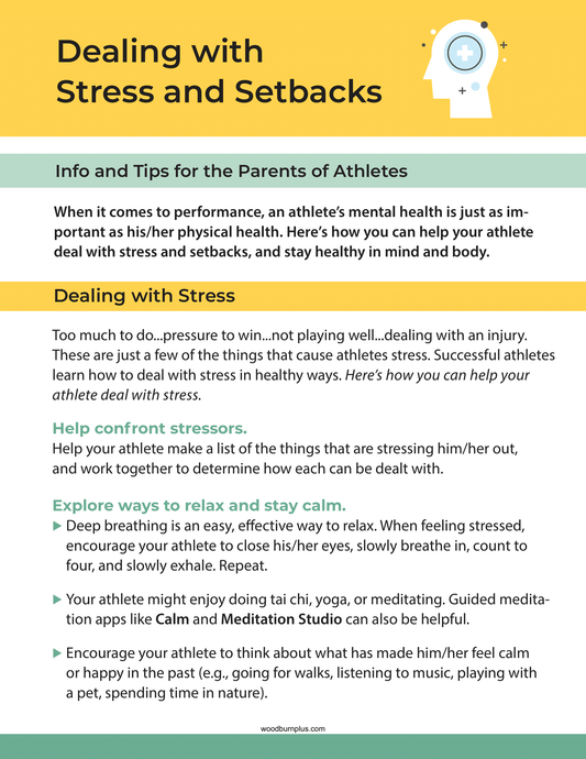 Dealing with Stress and Setbacks