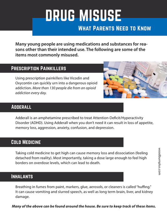 Drug Misuse - What Parents Need to Know